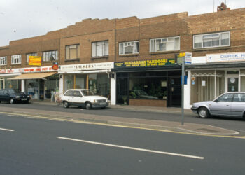A113 Worthing Road Shops 1996
